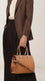 Khaki Formal Hand Bag For Ladies P36825