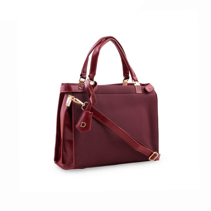 Brown Formal Shoulder Bag For Ladies P36826