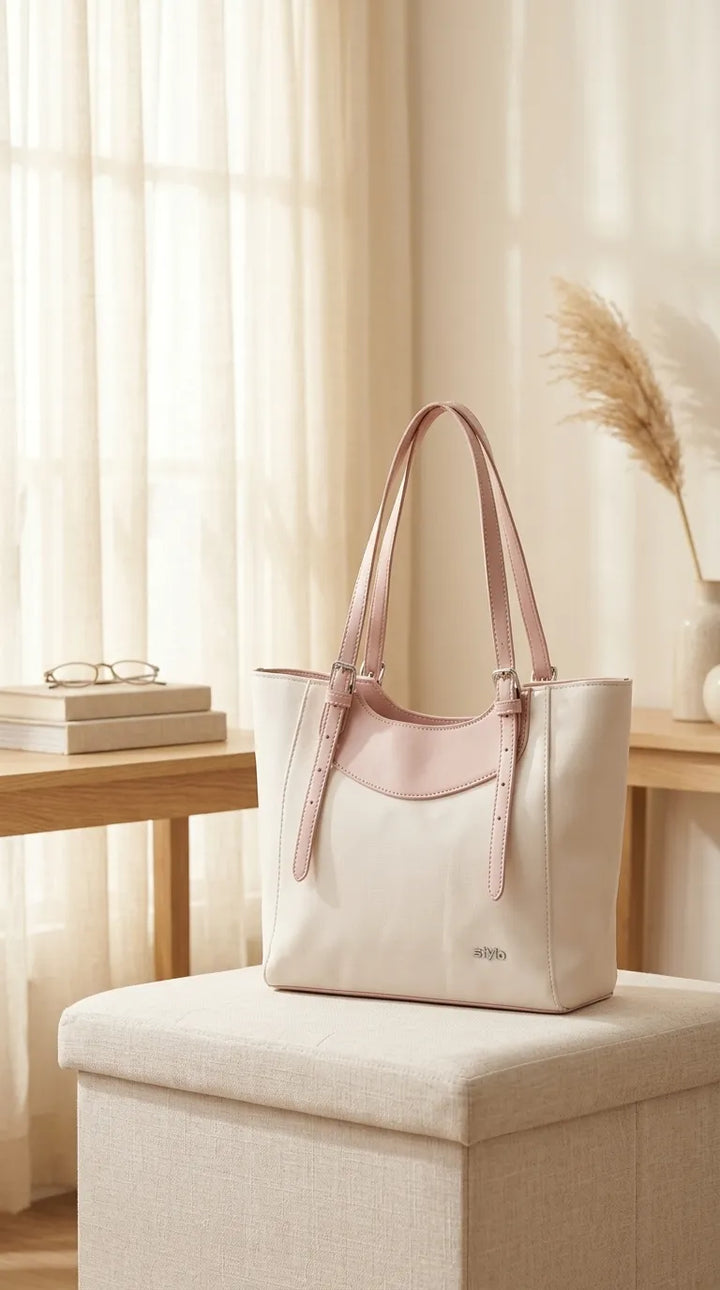 Pink Formal Shoulder Bag For Ladies P36828