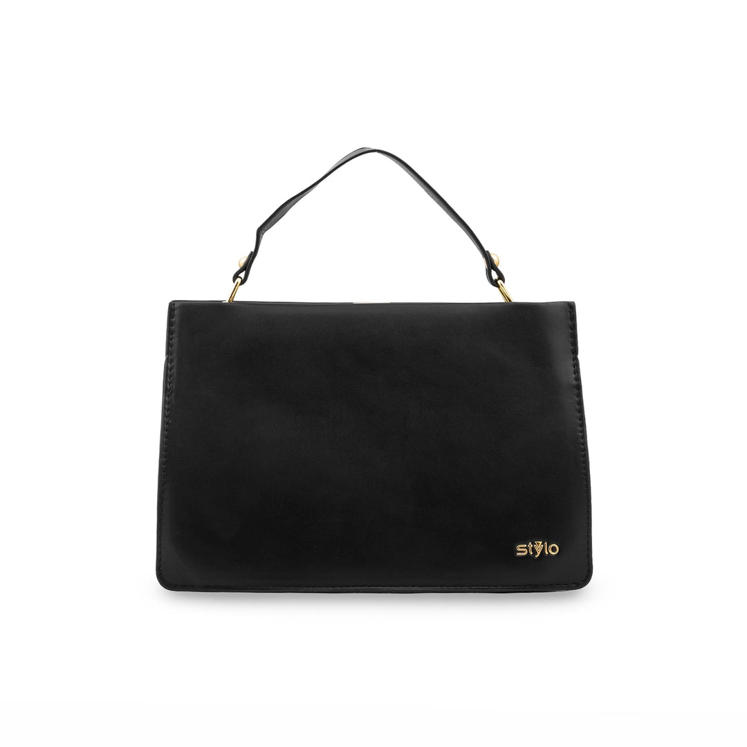 Black Formal Shoulder Bag For Ladies P36829