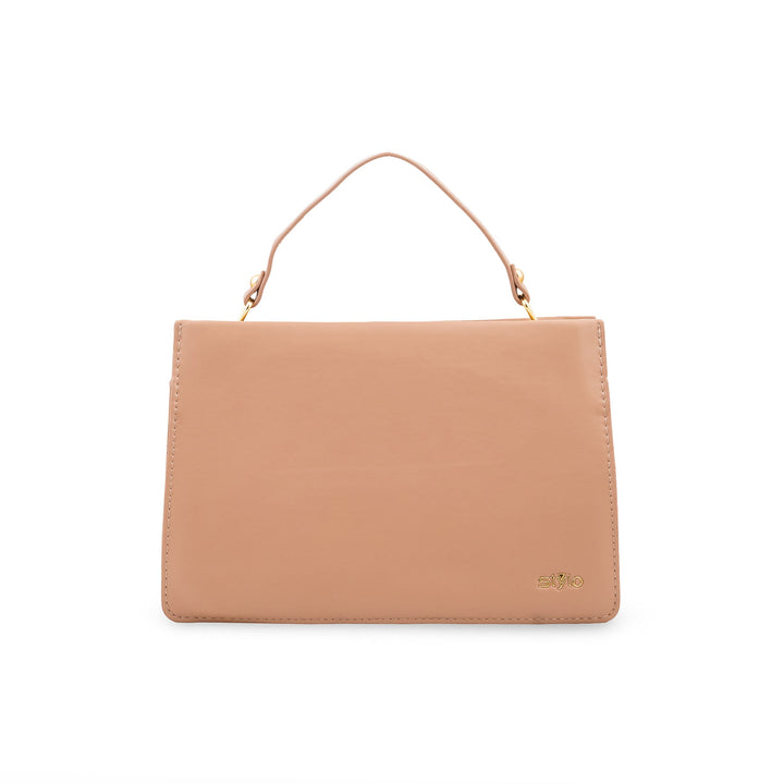 Khaki Formal Shoulder Bag For Ladies P36829