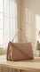 Khaki Formal Shoulder Bag For Ladies P36829