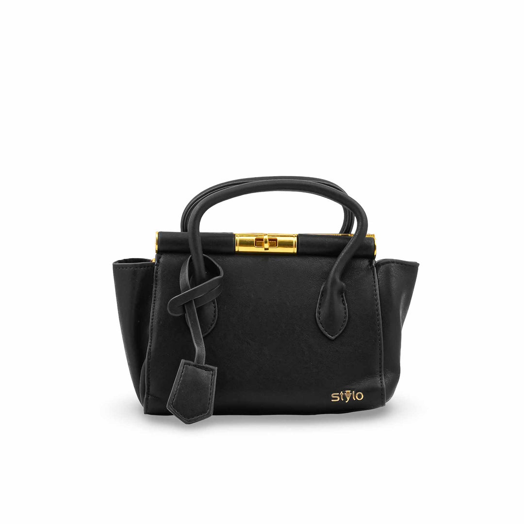 Black Formal Hand Bag For Ladies P36830