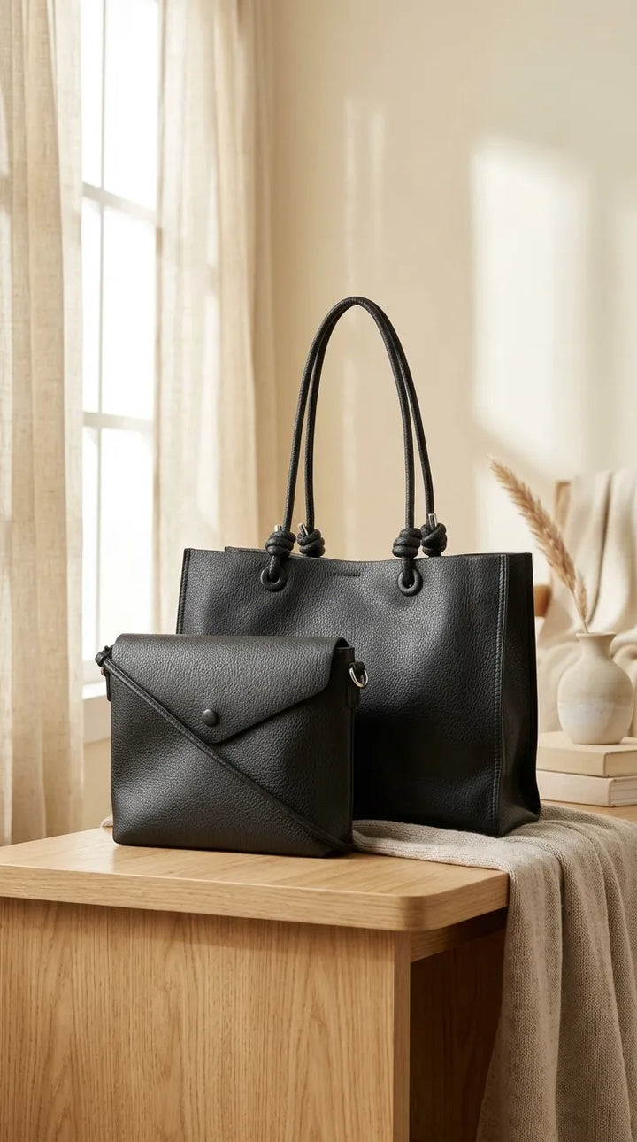 Black Formal Shoulder Bag For Ladies P36831