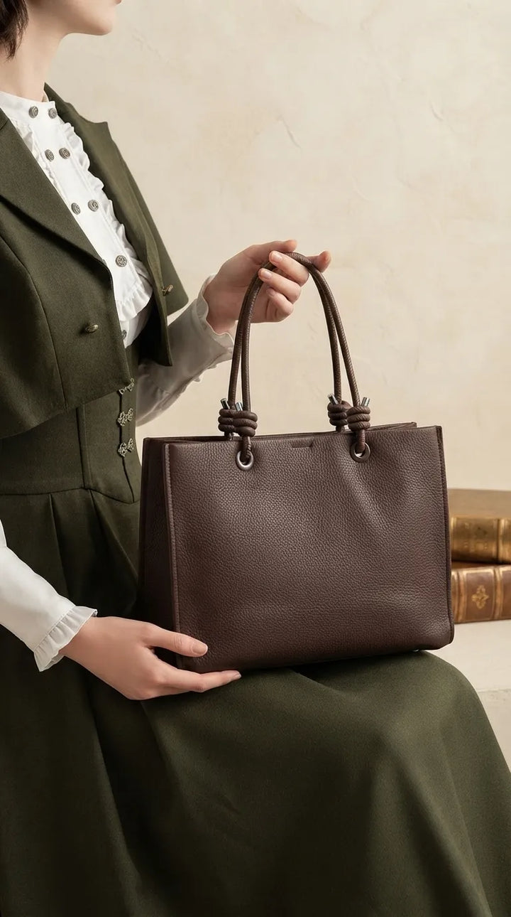 Brown Formal Shoulder Bag For Ladies P36831