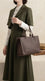 Brown Formal Shoulder Bag For Ladies P36831