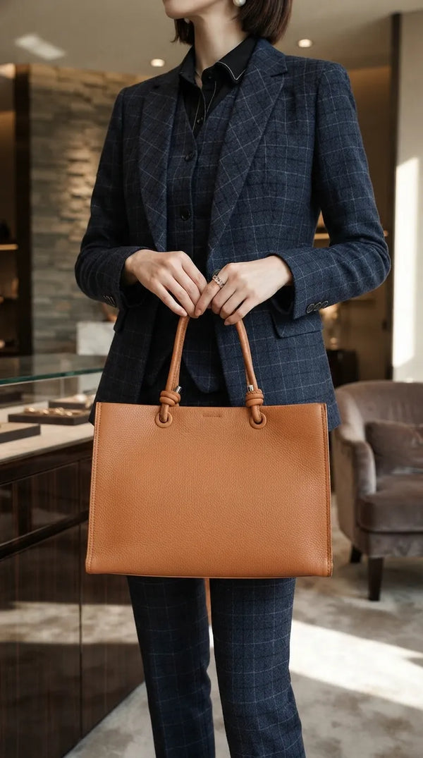 Khaki Formal Shoulder Bag For Ladies P36831