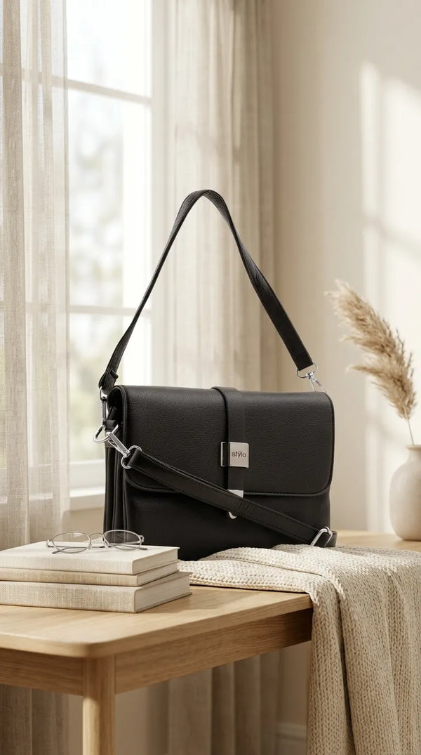 Brown Formal Shoulder Bag For Ladies P36870