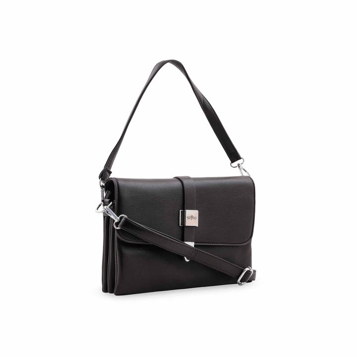 Brown Formal Shoulder Bag For Ladies P36870