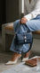 Navy Formal Shoulder Bag For Ladies P36870