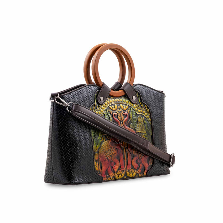 Black Formal Hand Bag For Ladies P37000