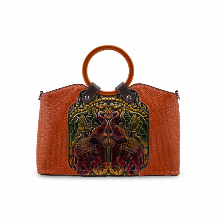 Brown Formal Hand Bag For Ladies P37000