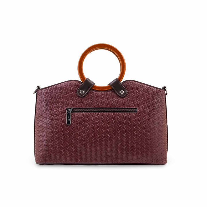 Maroon Formal Hand Bag For Ladies P37000