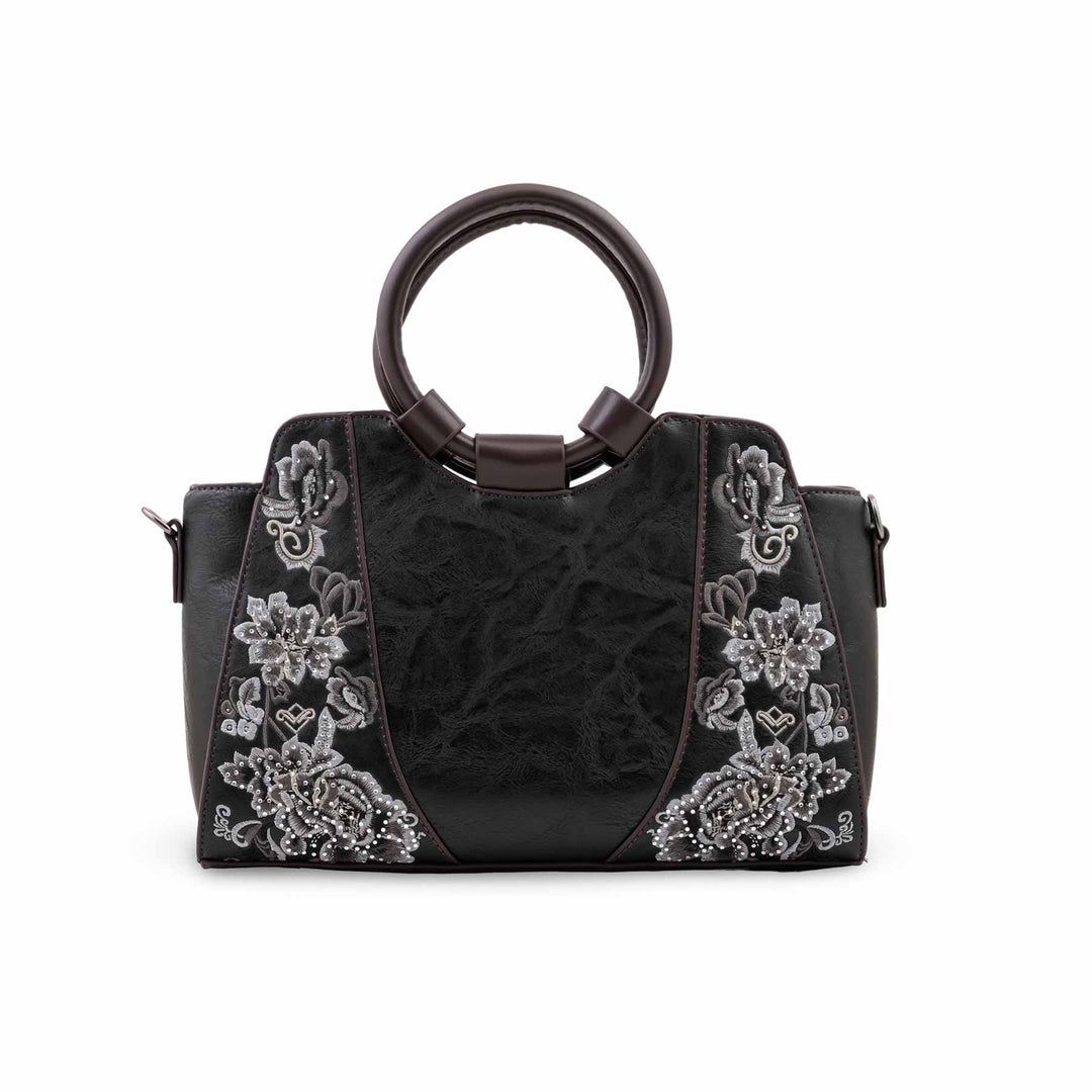 Black Formal Hand Bag For Ladies P37004