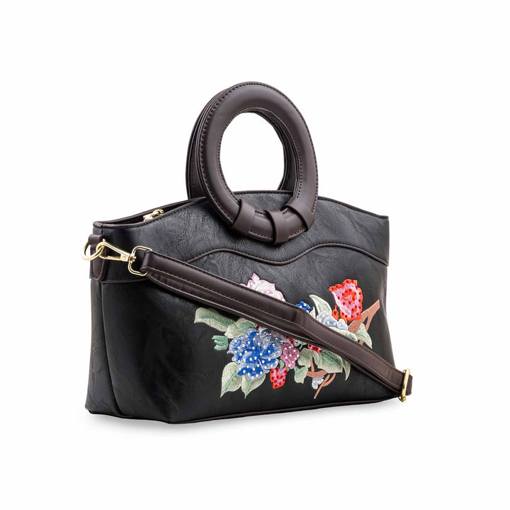 Black Formal Hand Bag For Ladies P37006