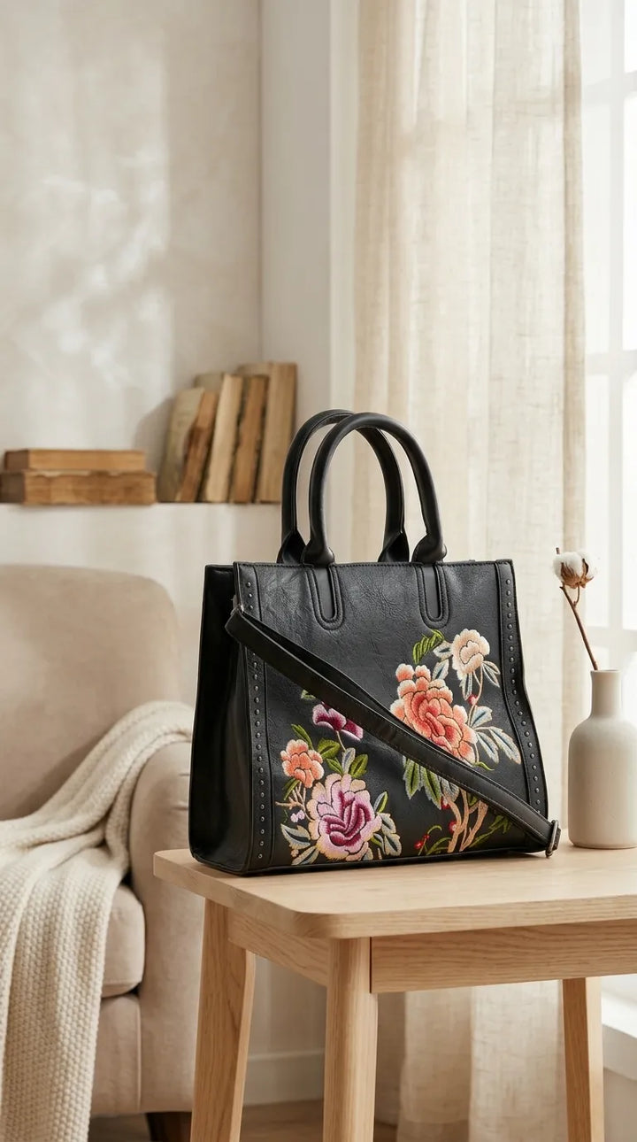Black Formal Hand Bag For Ladies P37007