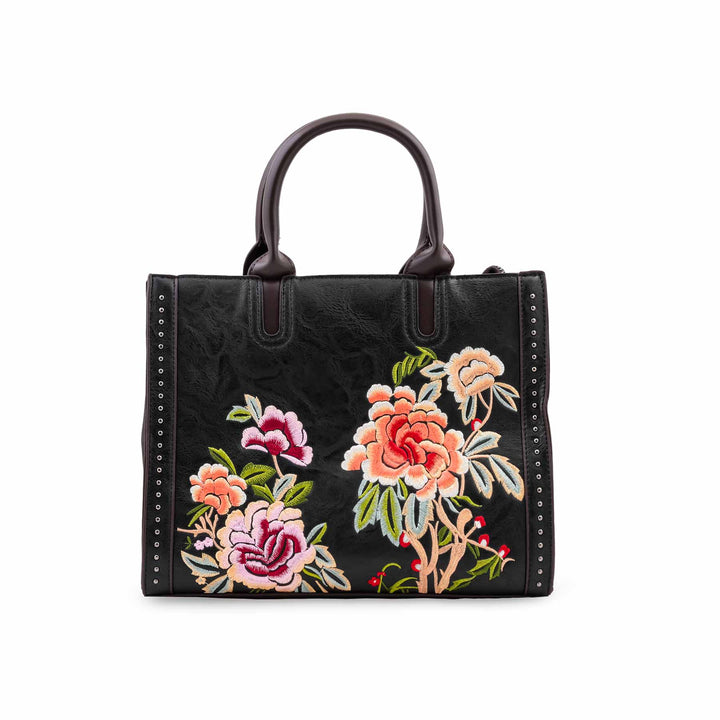 Black Formal Hand Bag For Ladies P37007