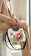 White Formal Hand Bag For Ladies P37009