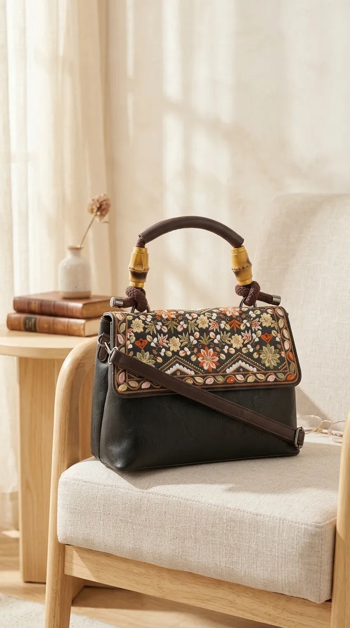 Black Formal Hand Bag For Ladies P37010