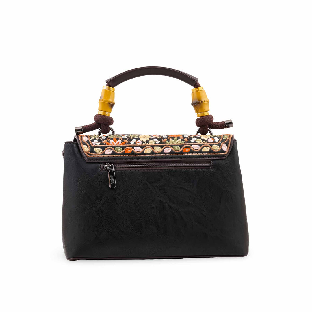 Black Formal Hand Bag For Ladies P37010