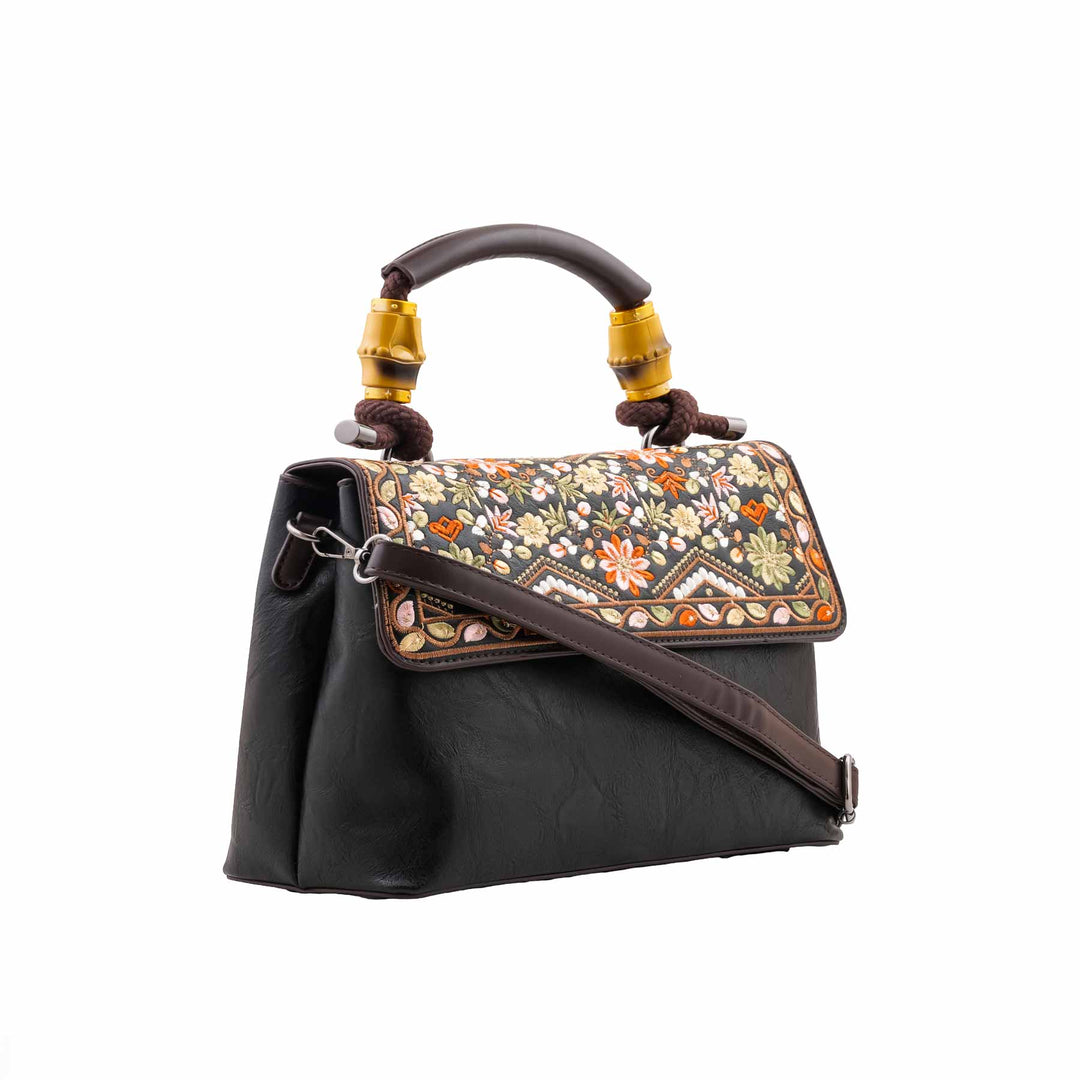 Black Formal Hand Bag For Ladies P37010
