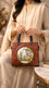 Brown Formal Hand Bag For Ladies P37012