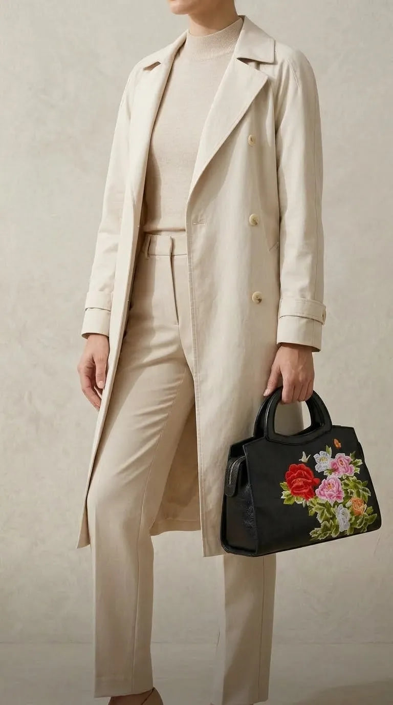 Black Formal Hand Bag For Ladies P37013