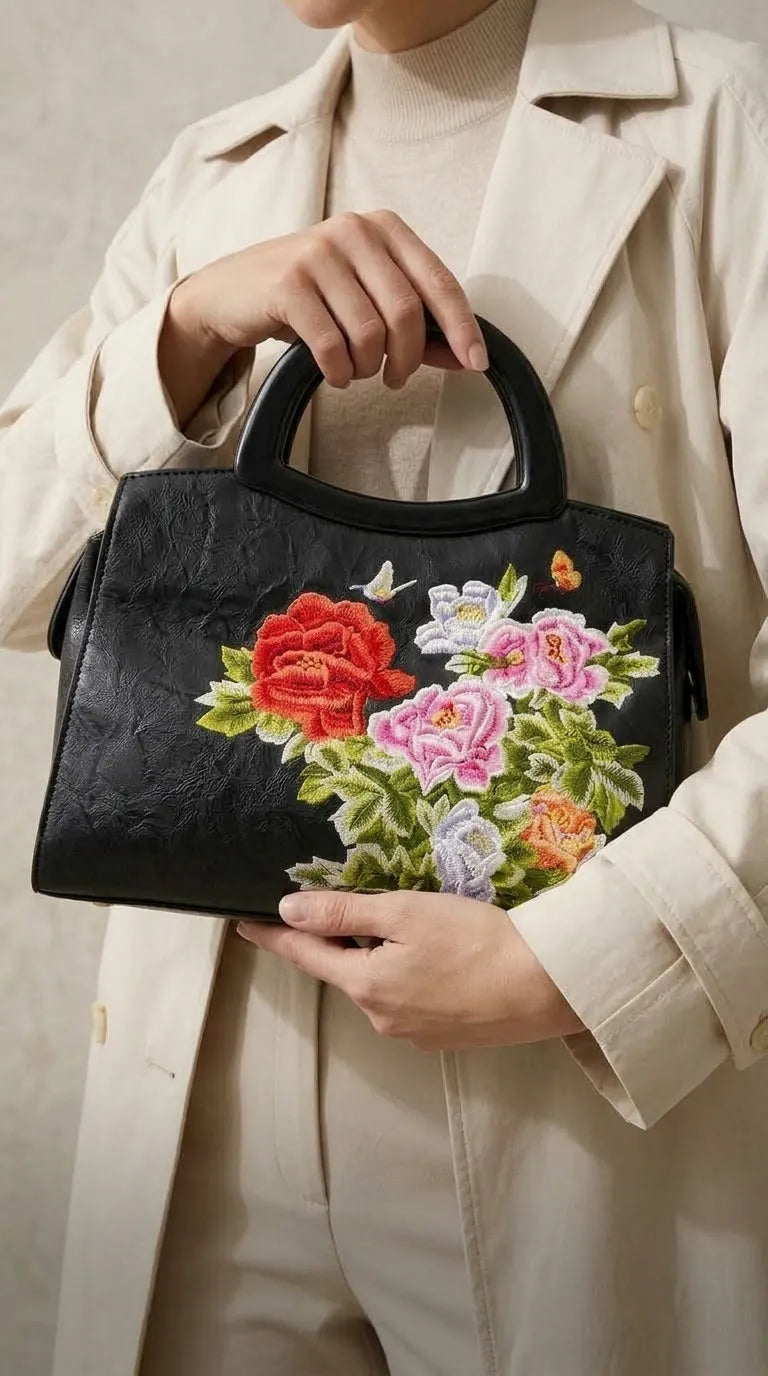Black Formal Hand Bag For Ladies P37013