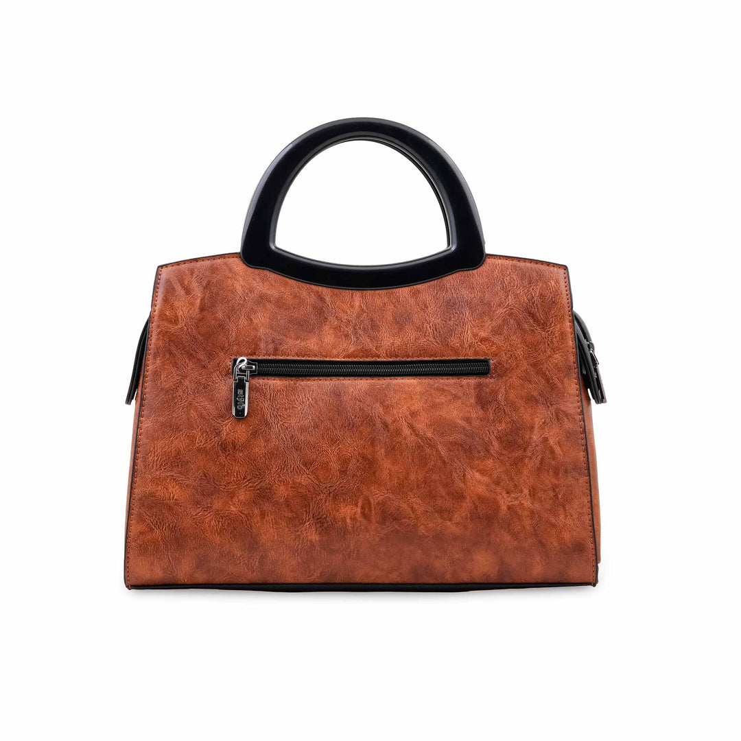 Brown Formal Hand Bag For Ladies P37013