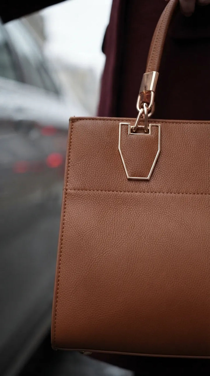 Brown Formal Hand Bag For Women P37022