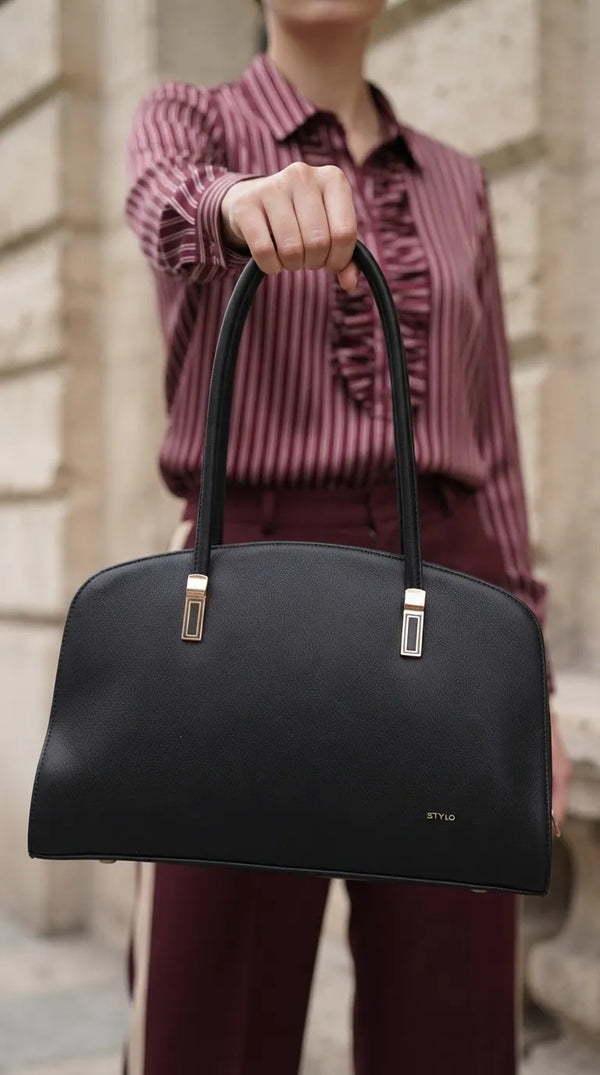 Black Formal Hand Bag For Women P37023