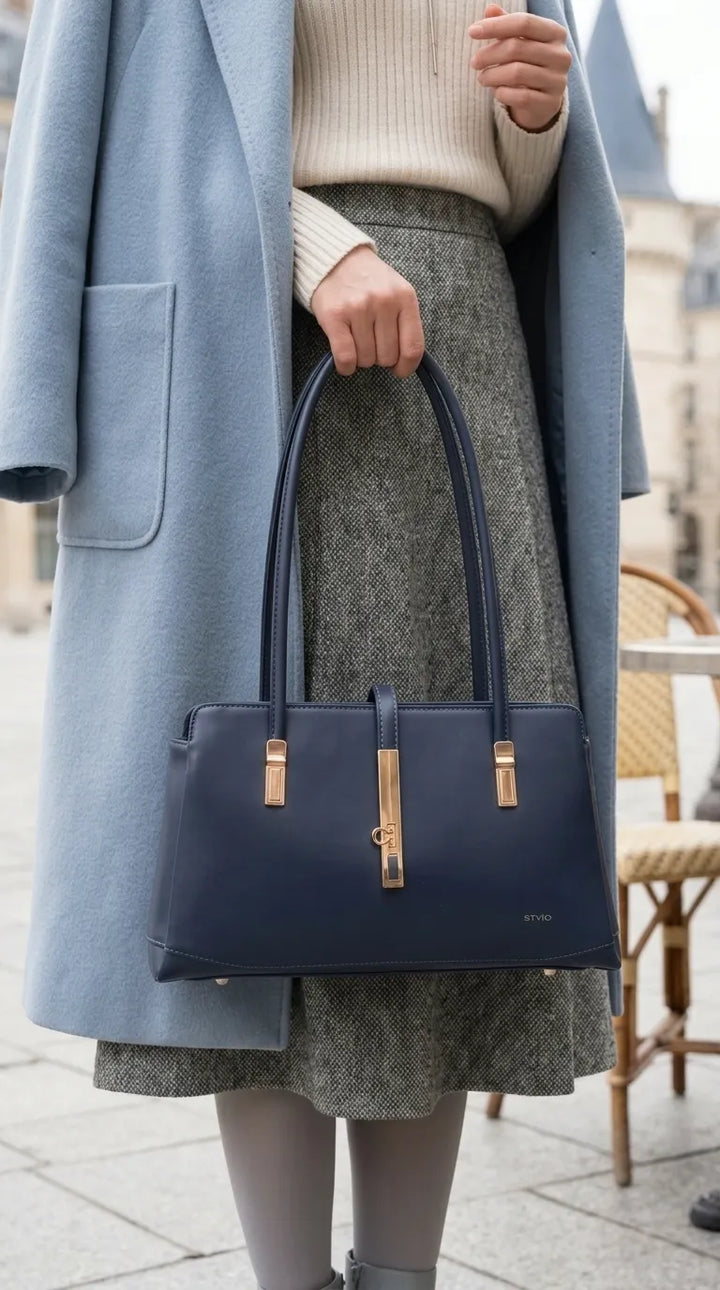 Blue Formal Hand Bag For Women P37025