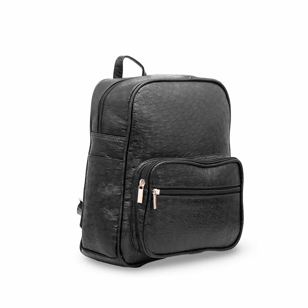 Black Casual BackPack P47439