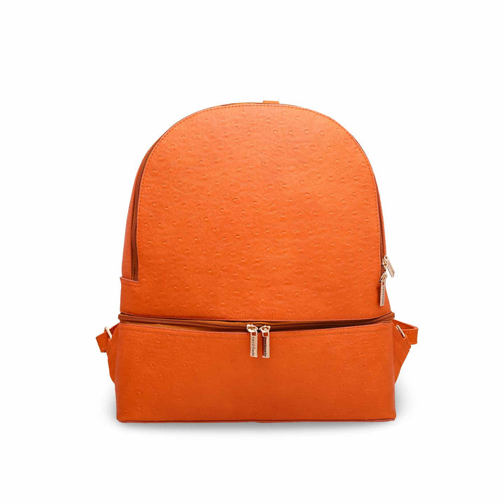 Orange Casual Backpack P47441