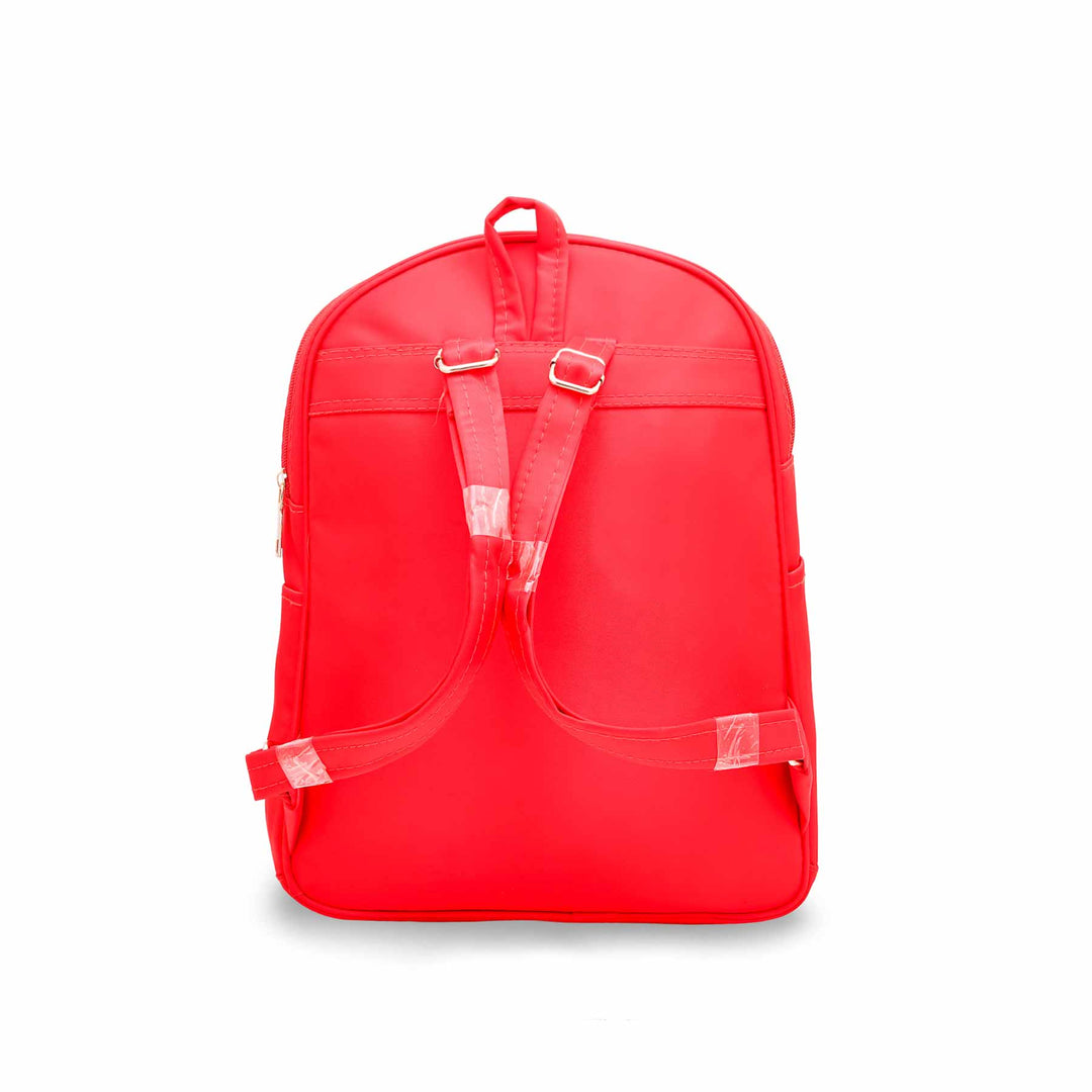 Red Casual Back Pack P47442