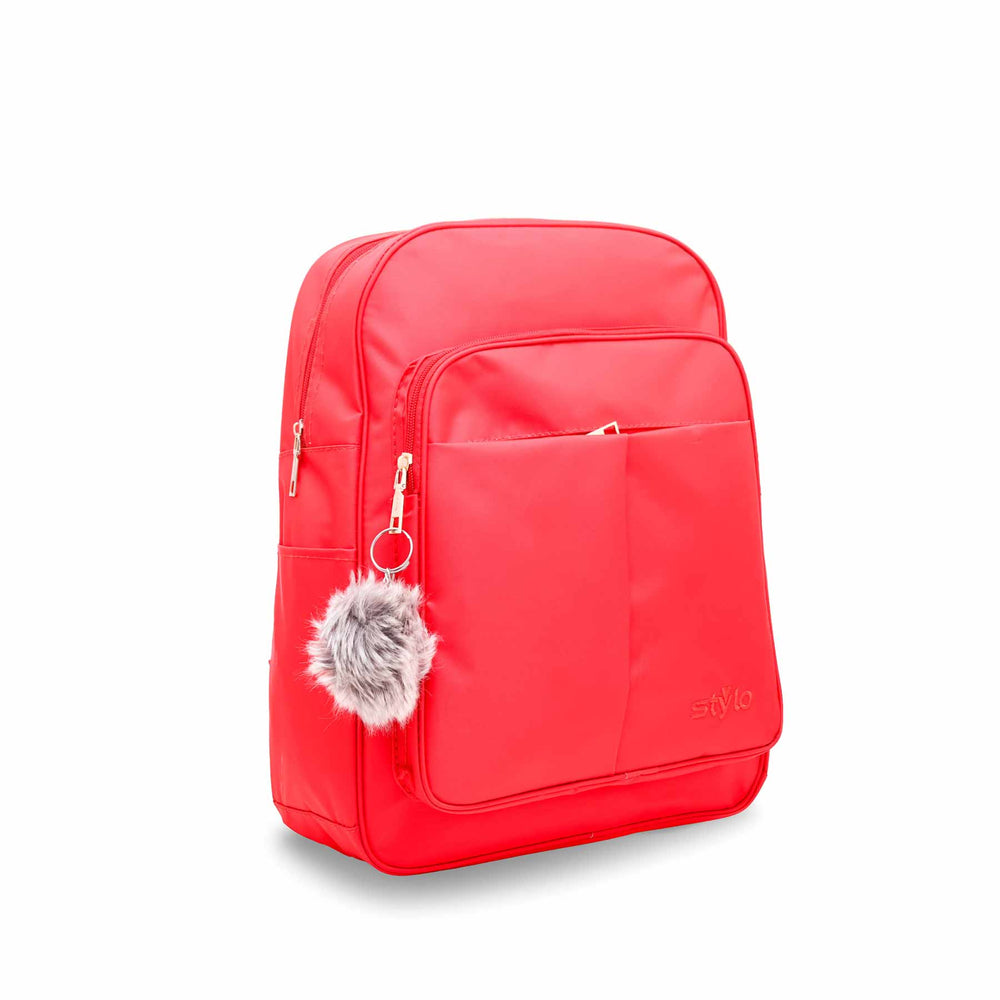 Red Casual Back Pack P47443