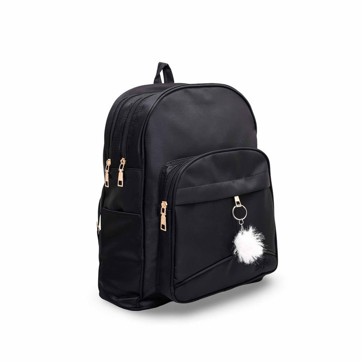 Black Casual Backpack P47444