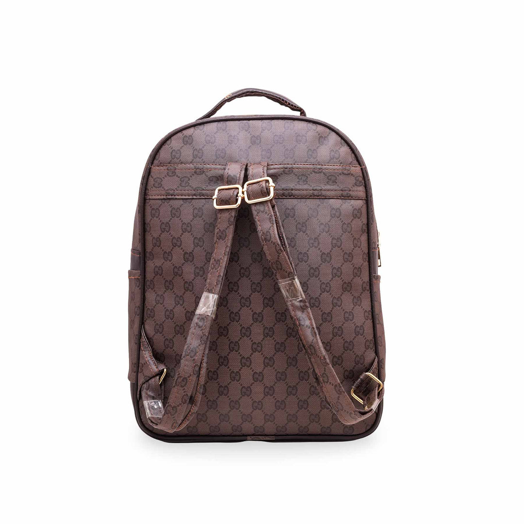 Brown Casual Back Pack P47445