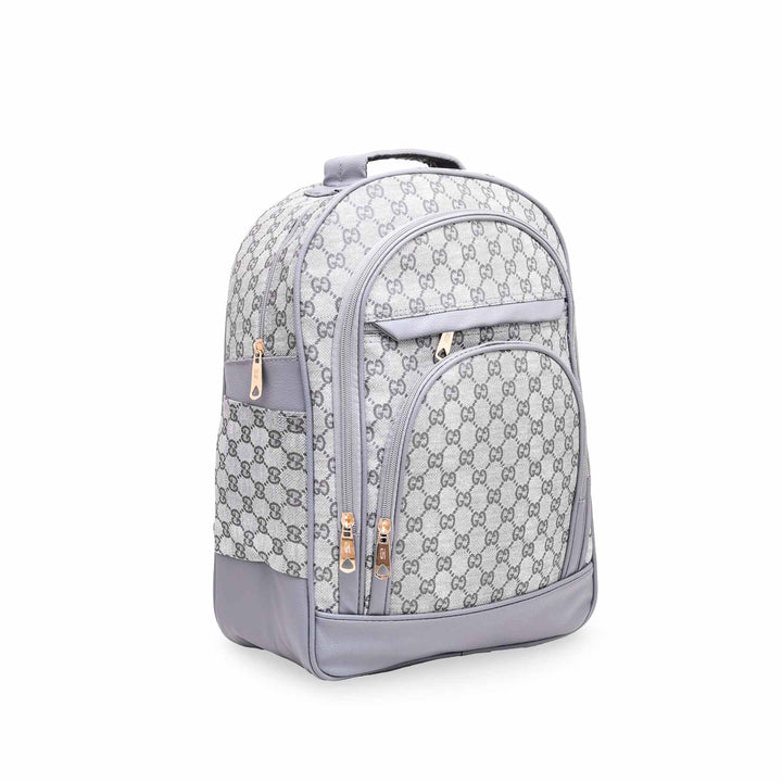 Grey Casual Back Pack P47445