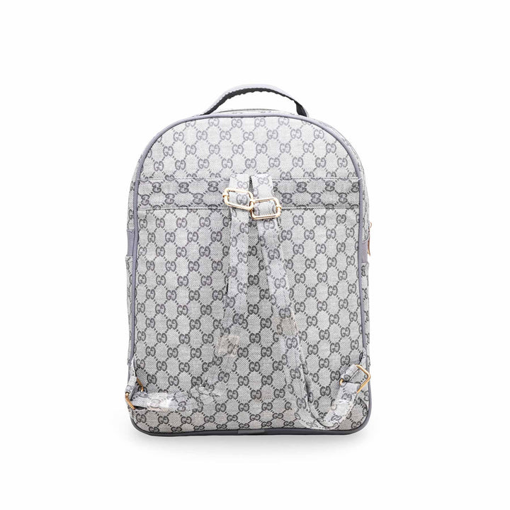 Grey Casual Back Pack P47445