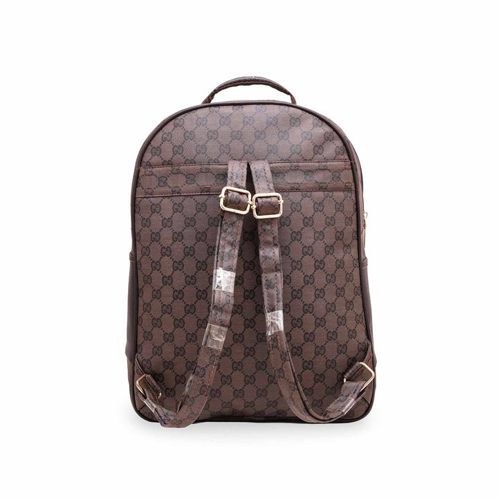 Brown Casual Back Pack P47446