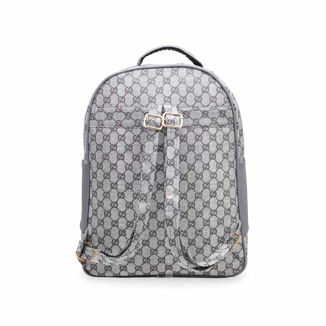 Grey Casual Back Pack P47446