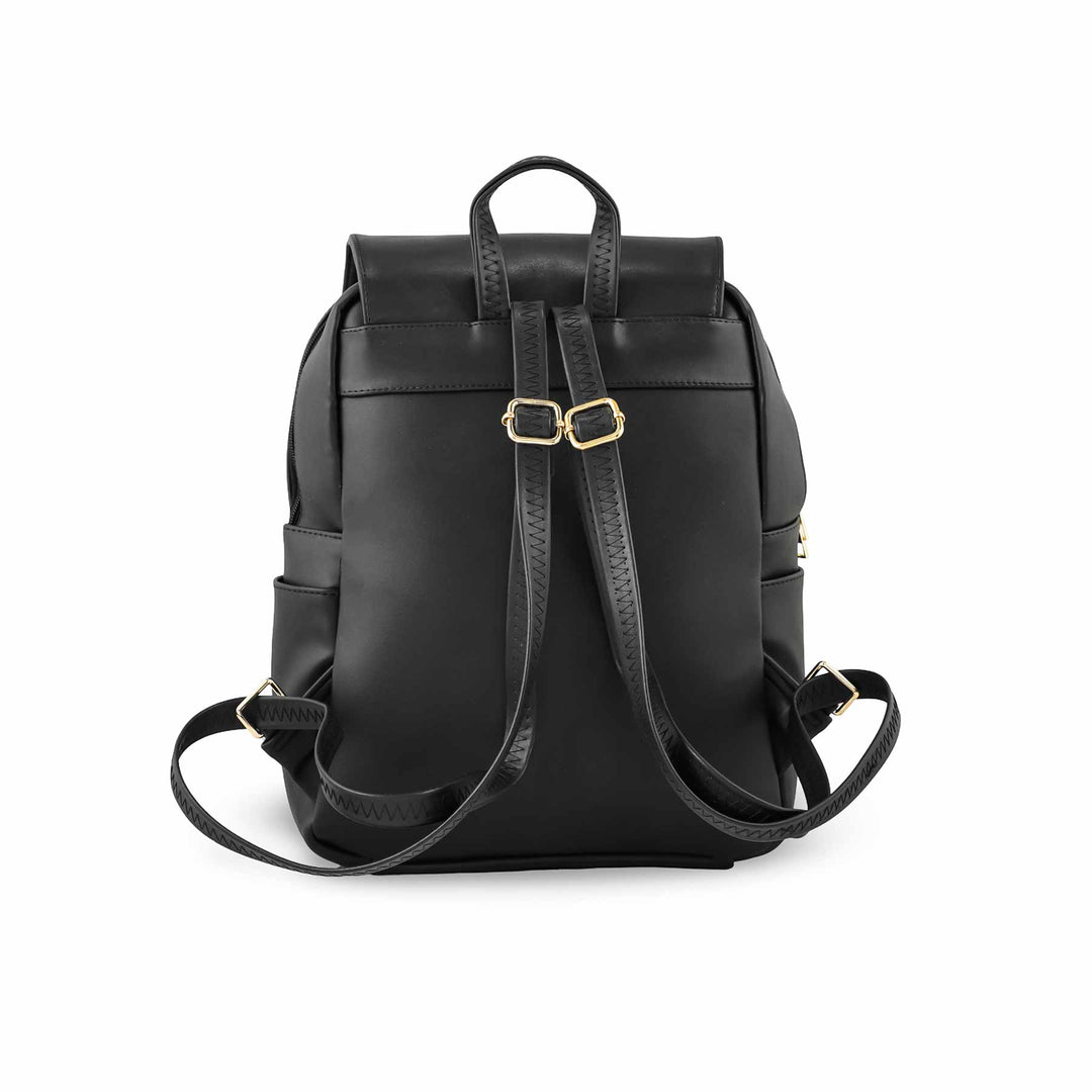 Black Casual Back Pack P47449