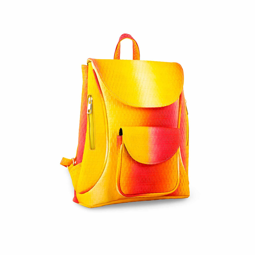 Yellow Casual Back Pack P47453