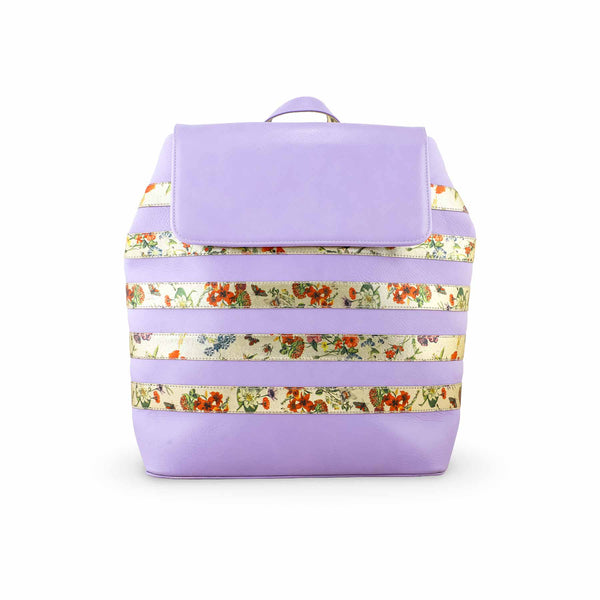 Lilac Casual Back Pack P47455