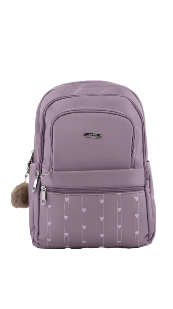 Purple Casual Back Pack For Women P47472