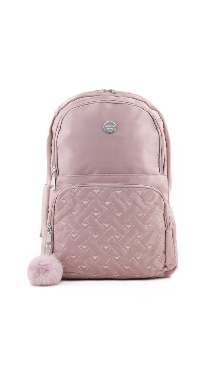 Pink Casual Back Pack For Women P47473