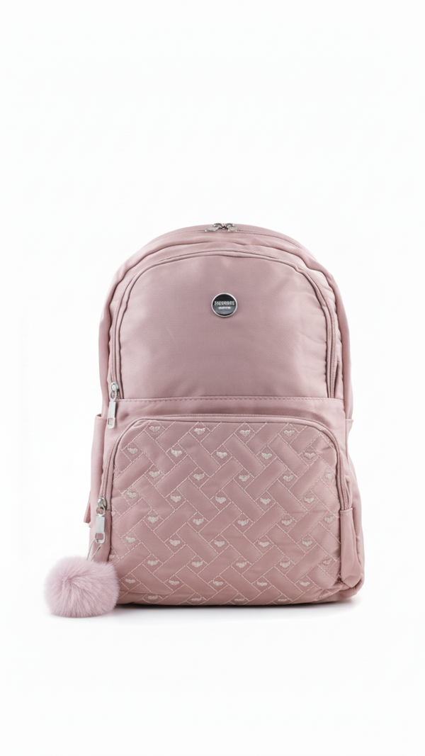 Pink Casual Back Pack For Women P47473