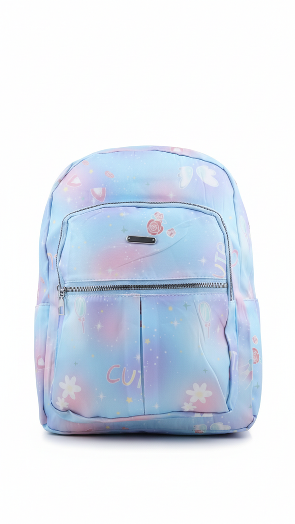 Purple Casual Back Pack For Ladies P47474