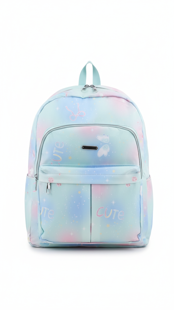 Green Casual Back Pack For Ladies P47474